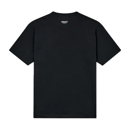Kenzo Boke Flower Embroidered T-Shirt in Black