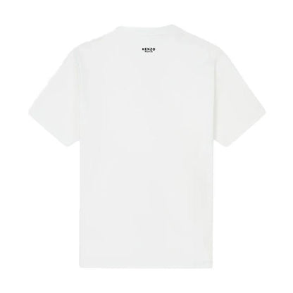 Kenzo Boke Flower Embroidered T-Shirt in WhiteKenzoDPUS Designer OutletSKenzo Boke Flower Embroidered T-Shirt in White