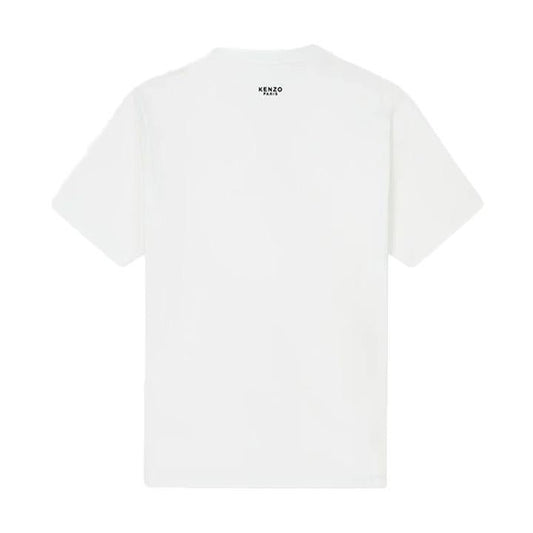 Kenzo Boke Flower Embroidered T-Shirt in WhiteKenzoDPUS Designer OutletSKenzo Boke Flower Embroidered T-Shirt in White