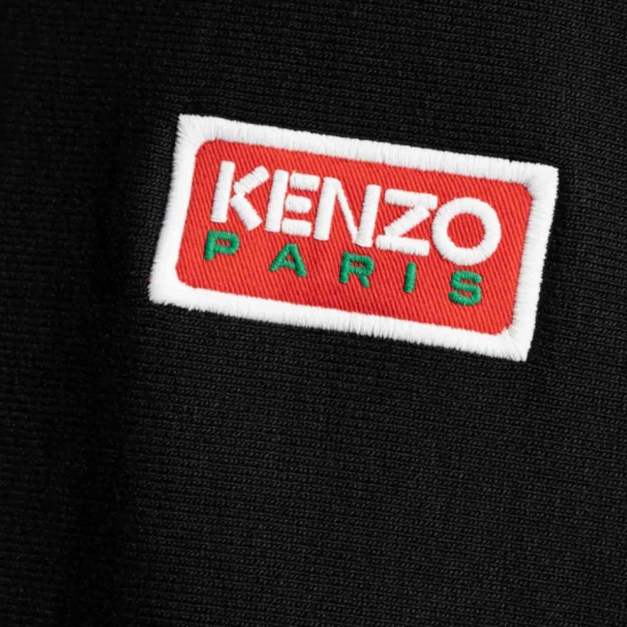 Kenzo Logo Oversized Crewneck Sweatshirt in BlackSweatshirtsKenzoDPUS3612230537781SKenzo Logo Oversized Crewneck Sweatshirt in Black