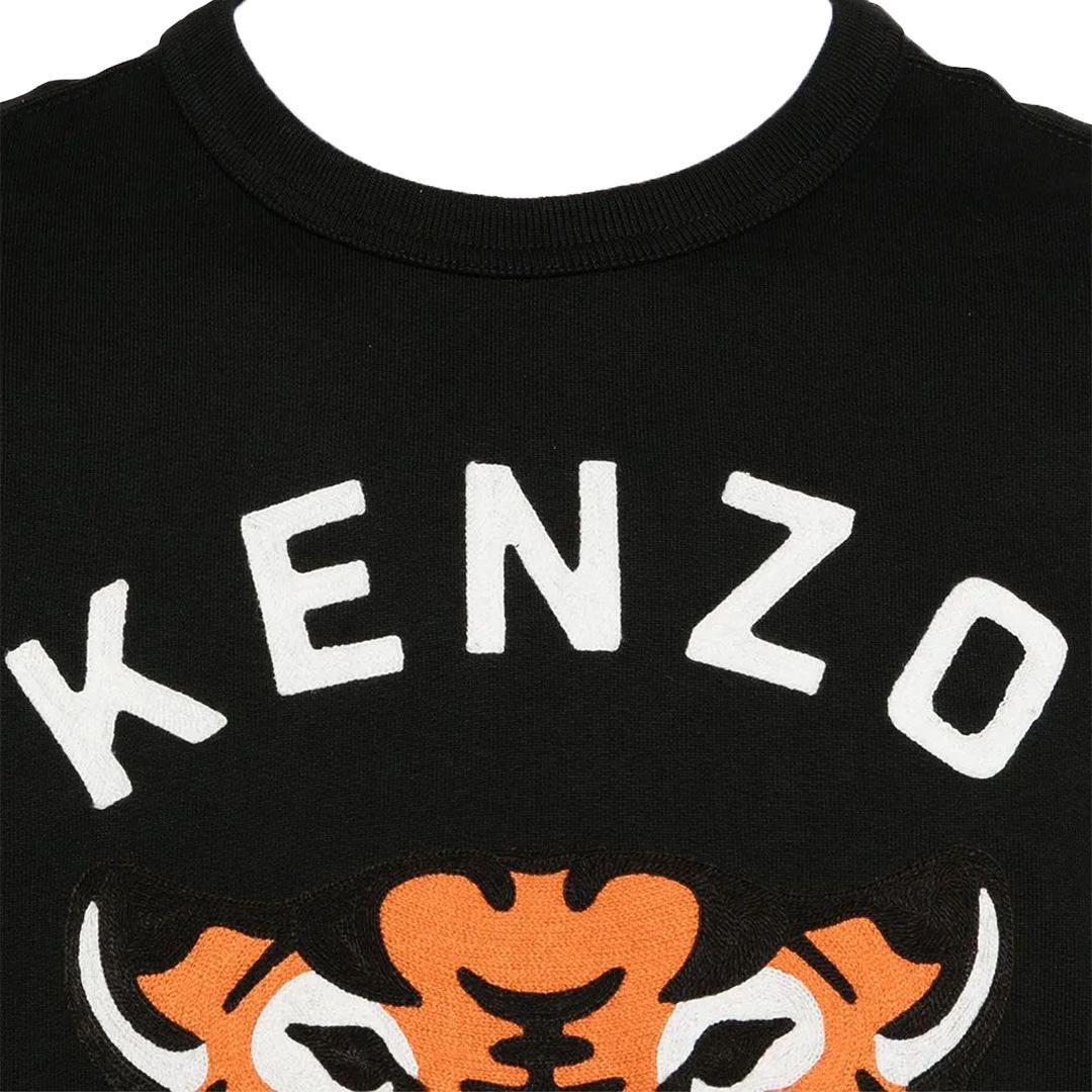 Kenzo Lucky Tiger Embroidered Sweatshirt in BlackKenzoDPUS Designer Outlet3612230747210XSKenzo Lucky Tiger Embroidered Sweatshirt in Black