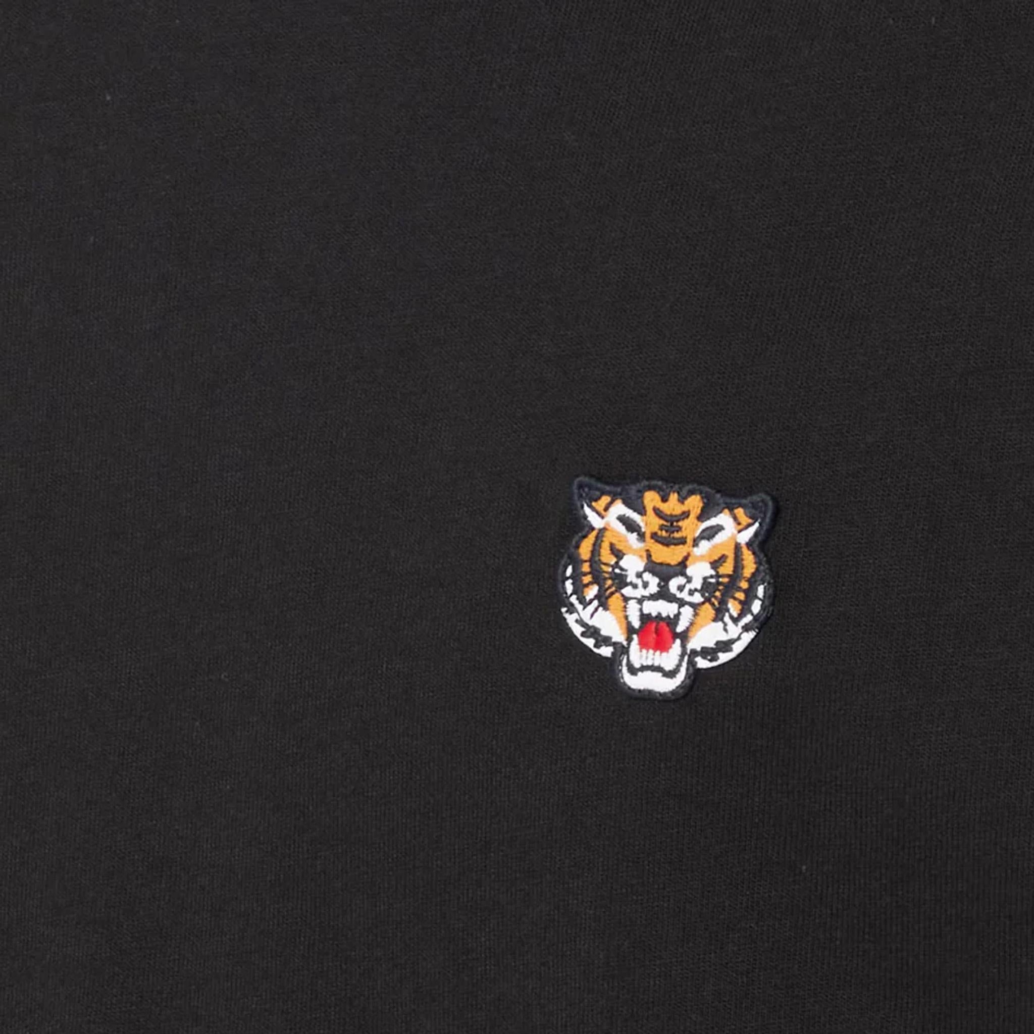 Kenzo Lucky Tiger Embroidered T-Shirt in Black