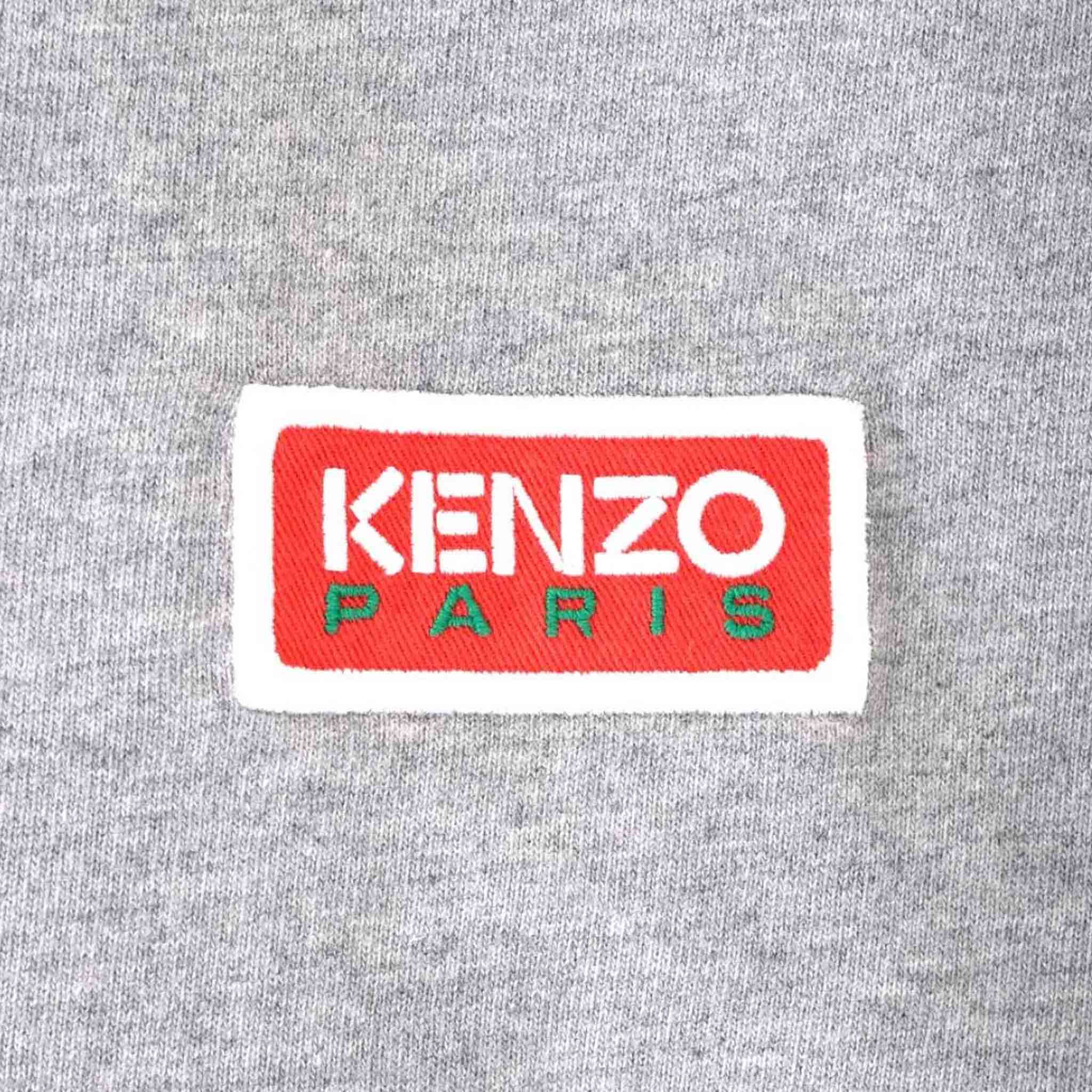 Kenzo Paris Logo Oversized T-Shirt in GreyT-ShirtsKenzoDPUS3612230542884SKenzo Paris Logo Oversized T-Shirt in Grey