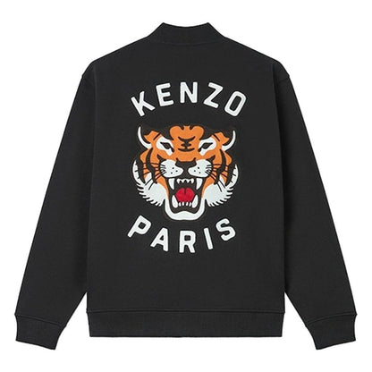 Kenzo Tiger Jersey Varsity Jacket BlackCoats & JacketsKenzoDPUS Designer Outlet3612230757080SKenzo Tiger Jersey Varsity Jacket Black