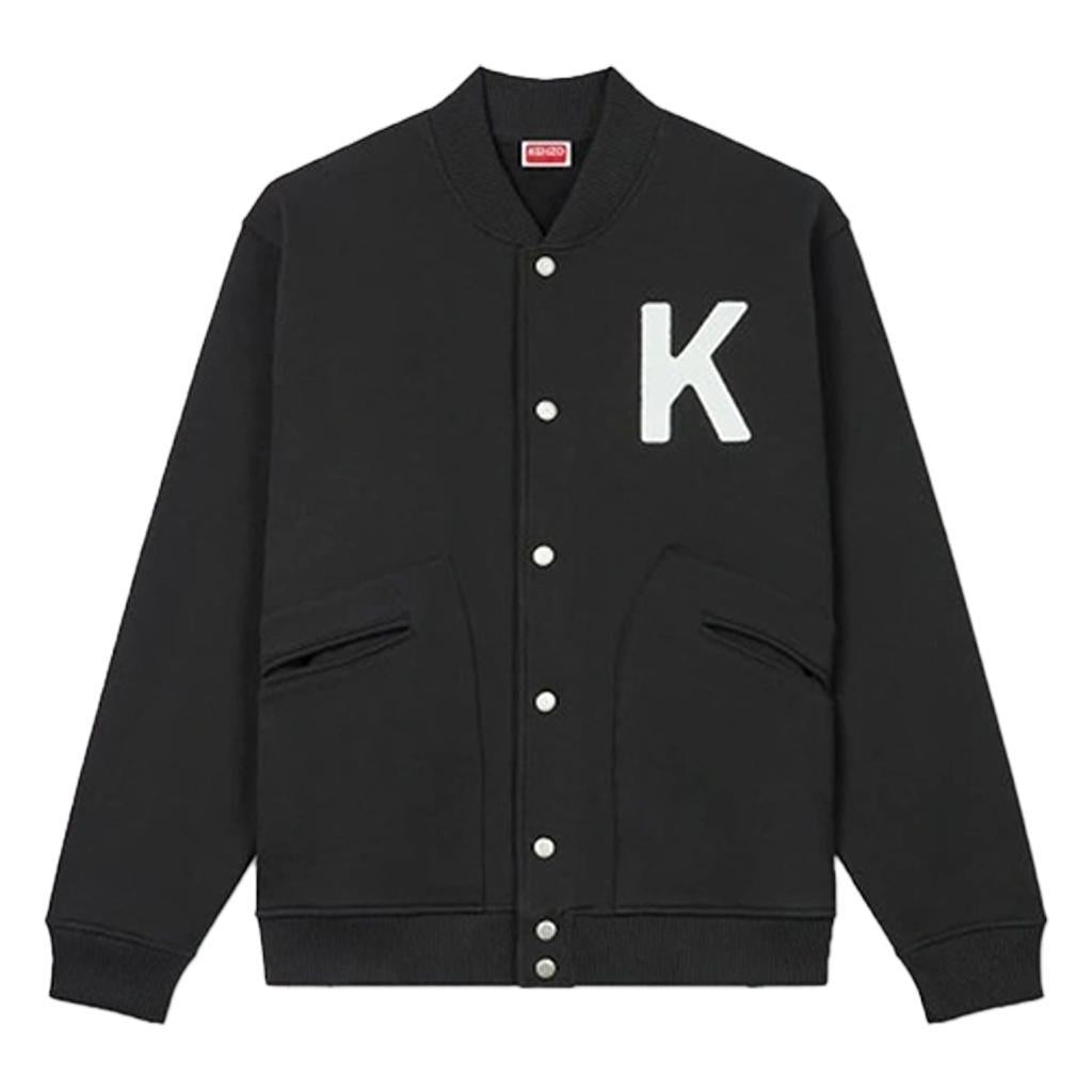 Kenzo Tiger Jersey Varsity Jacket BlackCoats & JacketsKenzoDPUS Designer Outlet3612230757080SKenzo Tiger Jersey Varsity Jacket Black