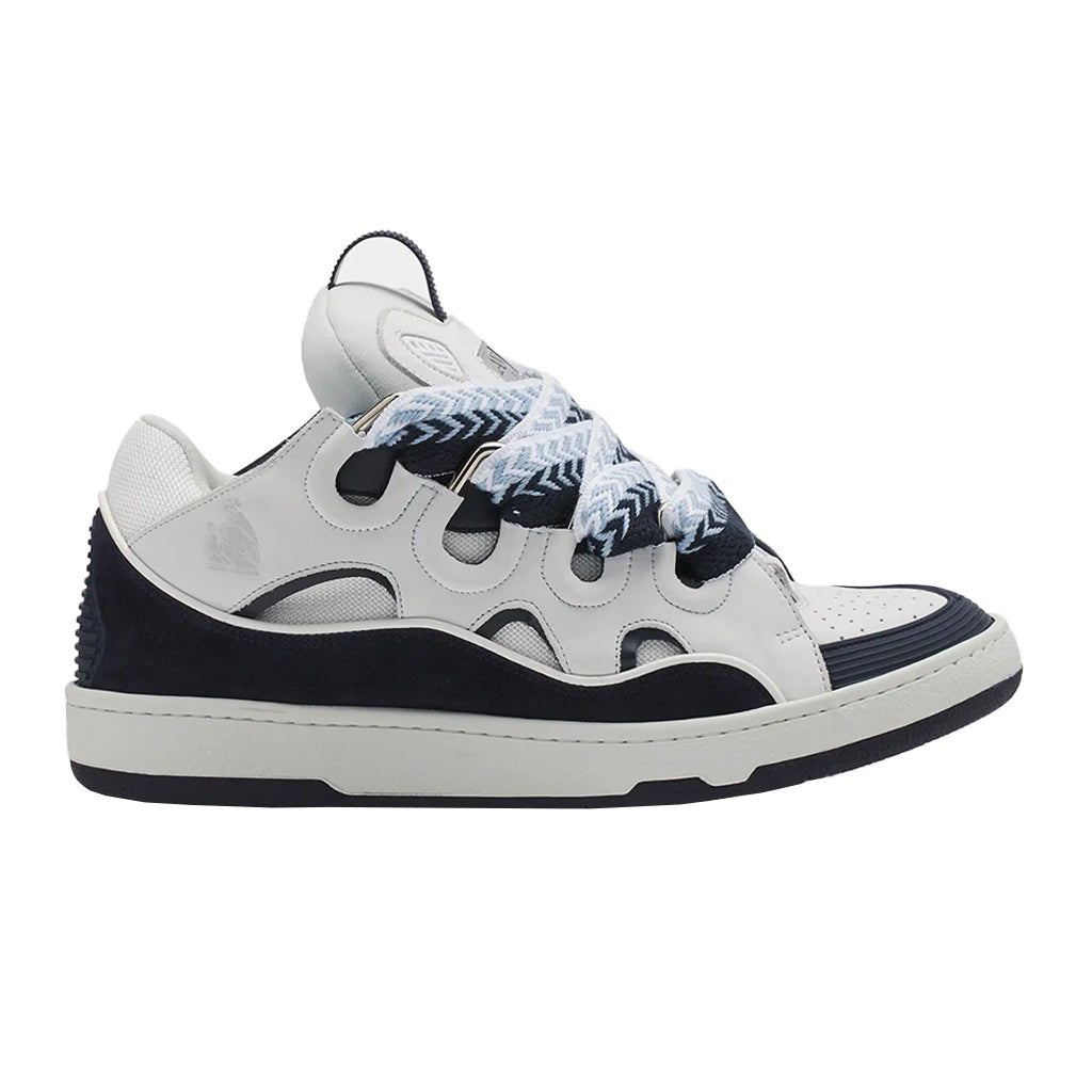 [Lanvin] Curb SneakersShoesLanvinDPUS Designer Outlet3612456684757White/Navy38[Lanvin] Curb Sneakers