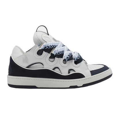 [Lanvin] Curb SneakersShoesLanvinDPUS Designer Outlet3612456684757White/Navy38[Lanvin] Curb Sneakers