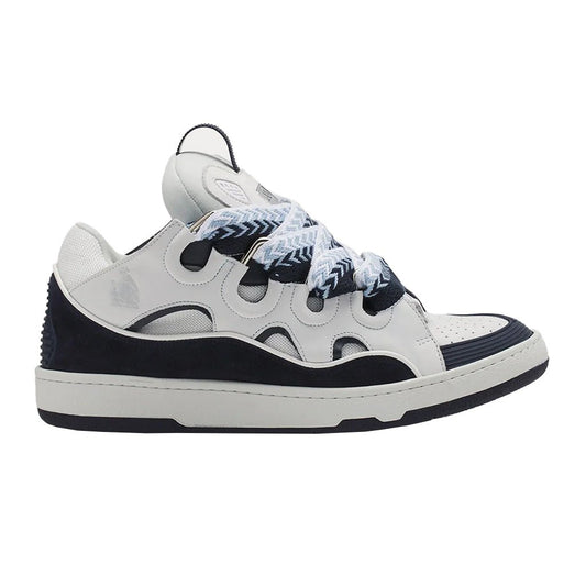 [Lanvin] Curb SneakersShoesLanvinDPUS Designer Outlet3612456684757White/Navy38[Lanvin] Curb Sneakers