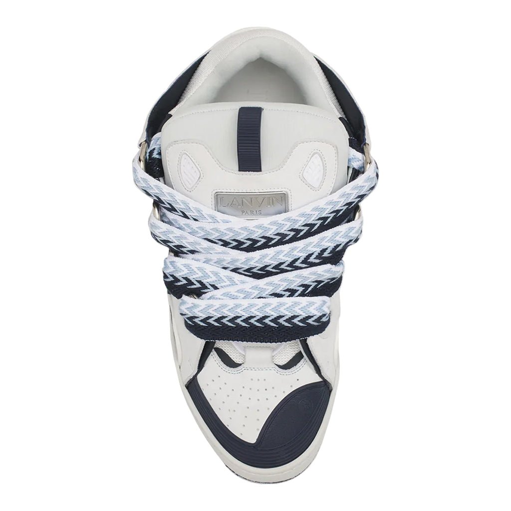 [Lanvin] Curb SneakersShoesLanvinDPUS Designer Outlet3612456684757White/Navy38[Lanvin] Curb Sneakers