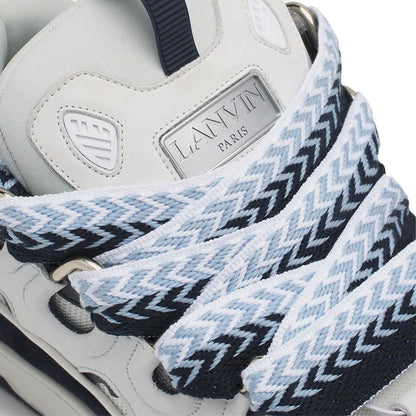 [Lanvin] Curb SneakersShoesLanvinDPUS Designer Outlet3612456684757White/Navy38[Lanvin] Curb Sneakers