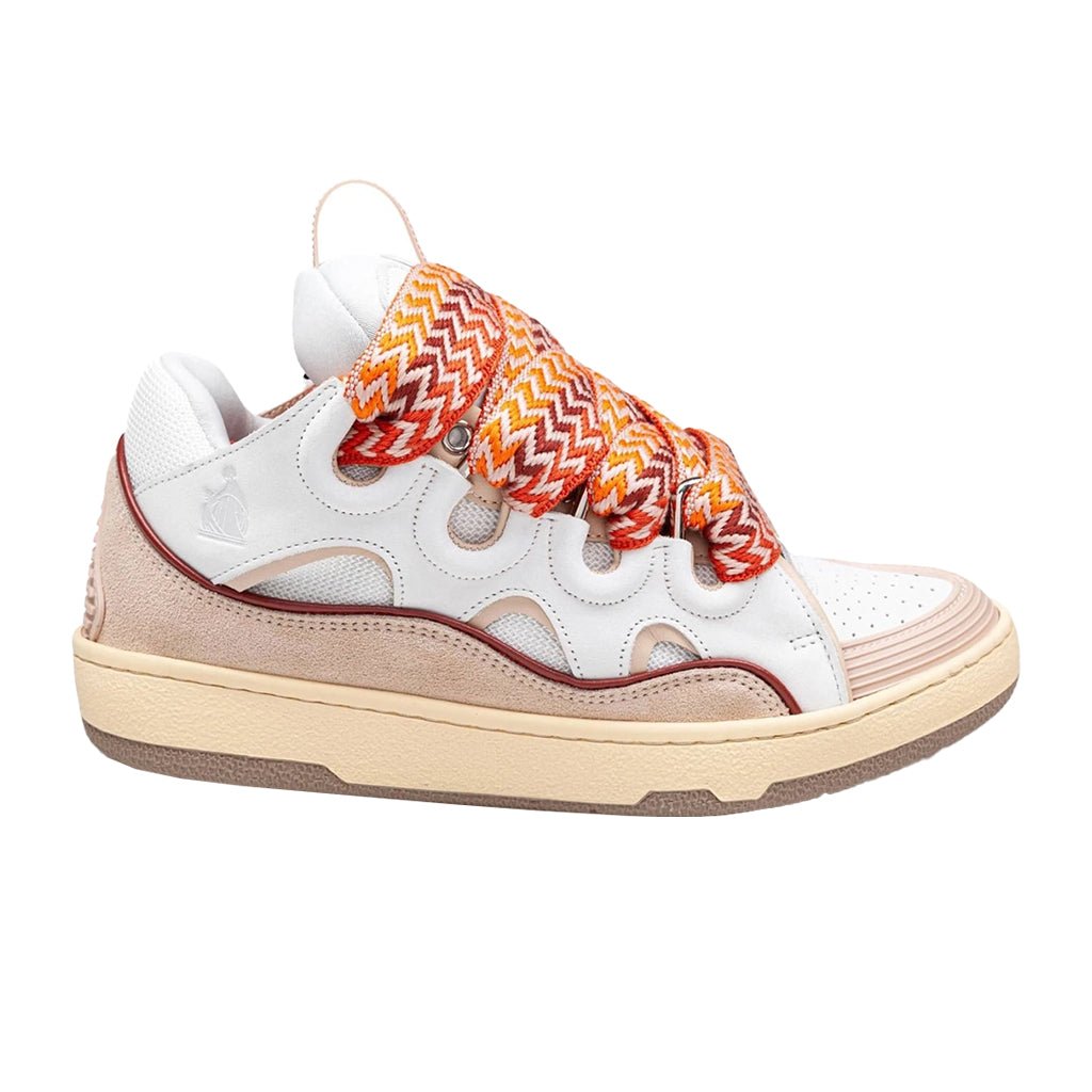 [Lanvin] Curb SneakersShoesLanvinDPUS Designer Outlet3612456684986White/Peach42[Lanvin] Curb Sneakers