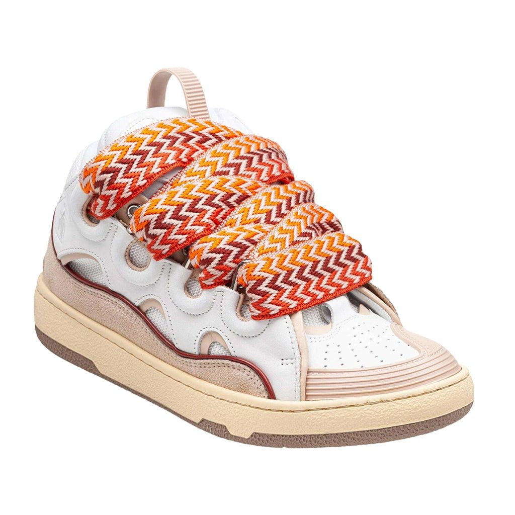 [Lanvin] Curb SneakersShoesLanvinDPUS Designer Outlet3612456684986White/Peach42[Lanvin] Curb Sneakers