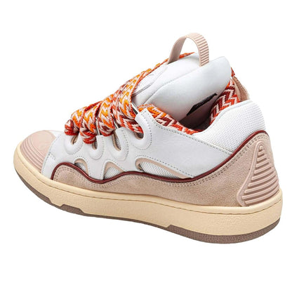 [Lanvin] Curb SneakersShoesLanvinDPUS Designer Outlet3612456684986White/Peach42[Lanvin] Curb Sneakers