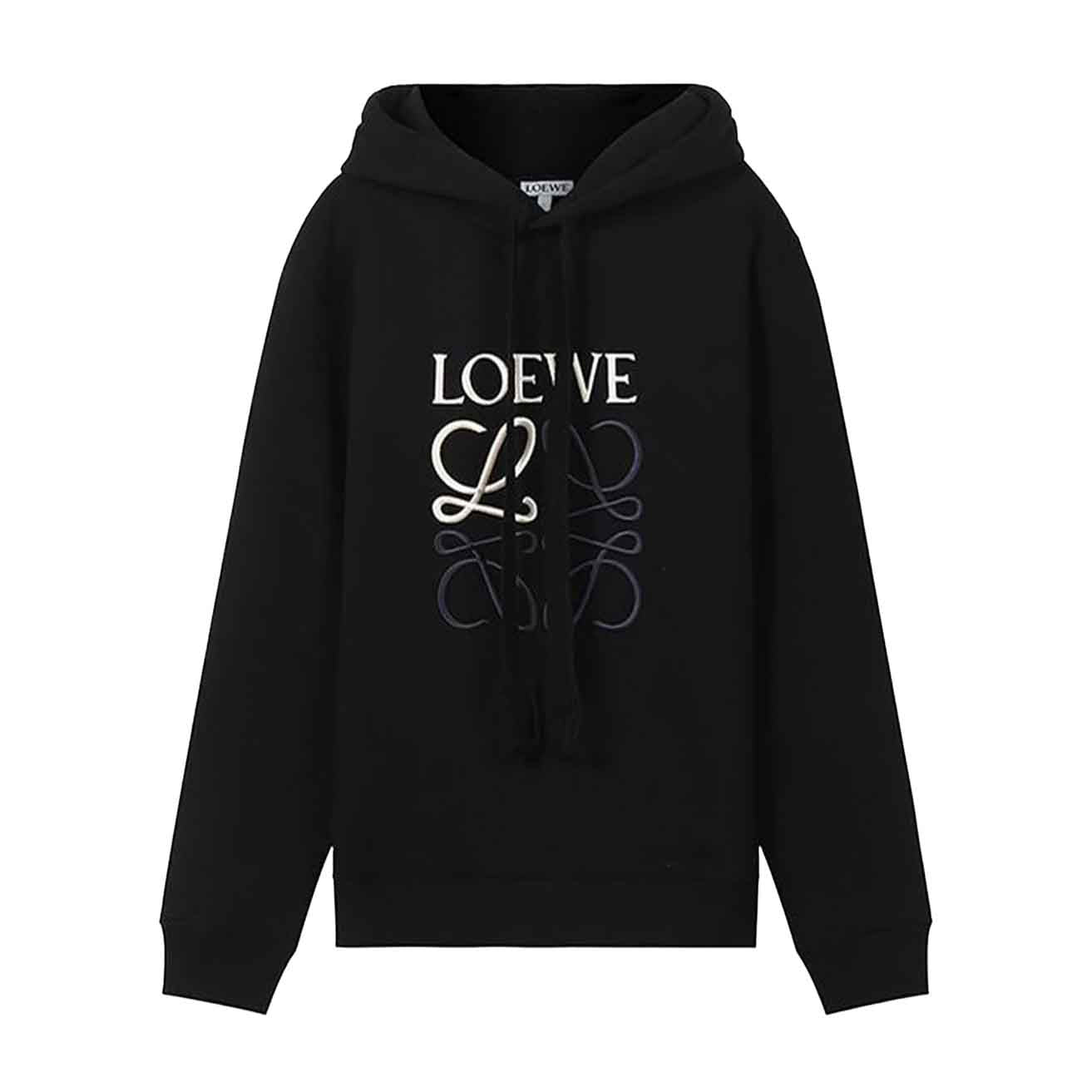 Loewe Anagram Hoodie in BlackHoodiesLoeweDPUS Designer Outlet0010673192SLoewe Anagram Hoodie in Black