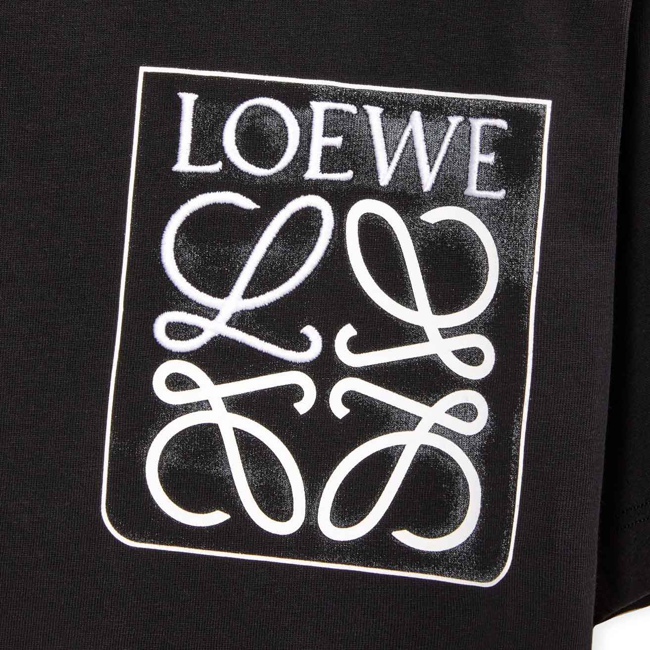 Loewe Relaxed Fit Pocket T-Shirt in Black / WhiteT-ShirtsLoeweDPUS Designer Outlet0010823259SLoewe Relaxed Fit Pocket T-Shirt in Black / White