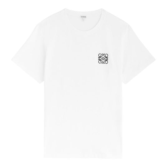 [Loewe] Small Anagram Embroidered T-ShirtT-ShirtsLoeweDPUS Designer Outlet0010823247WhiteS[Loewe] Small Anagram Embroidered T-Shirt