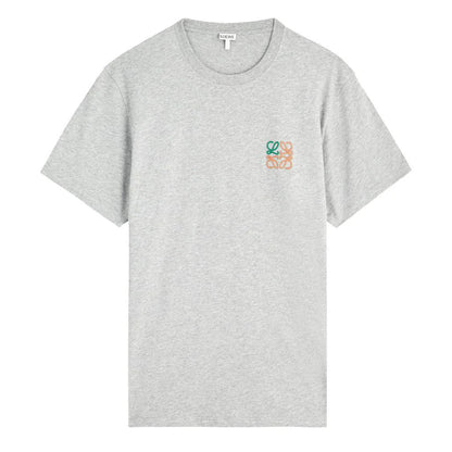 [Loewe] Small Anagram Embroidered T-ShirtT-ShirtsLoeweDPUS Designer Outlet0011106712GreyS[Loewe] Small Anagram Embroidered T-Shirt