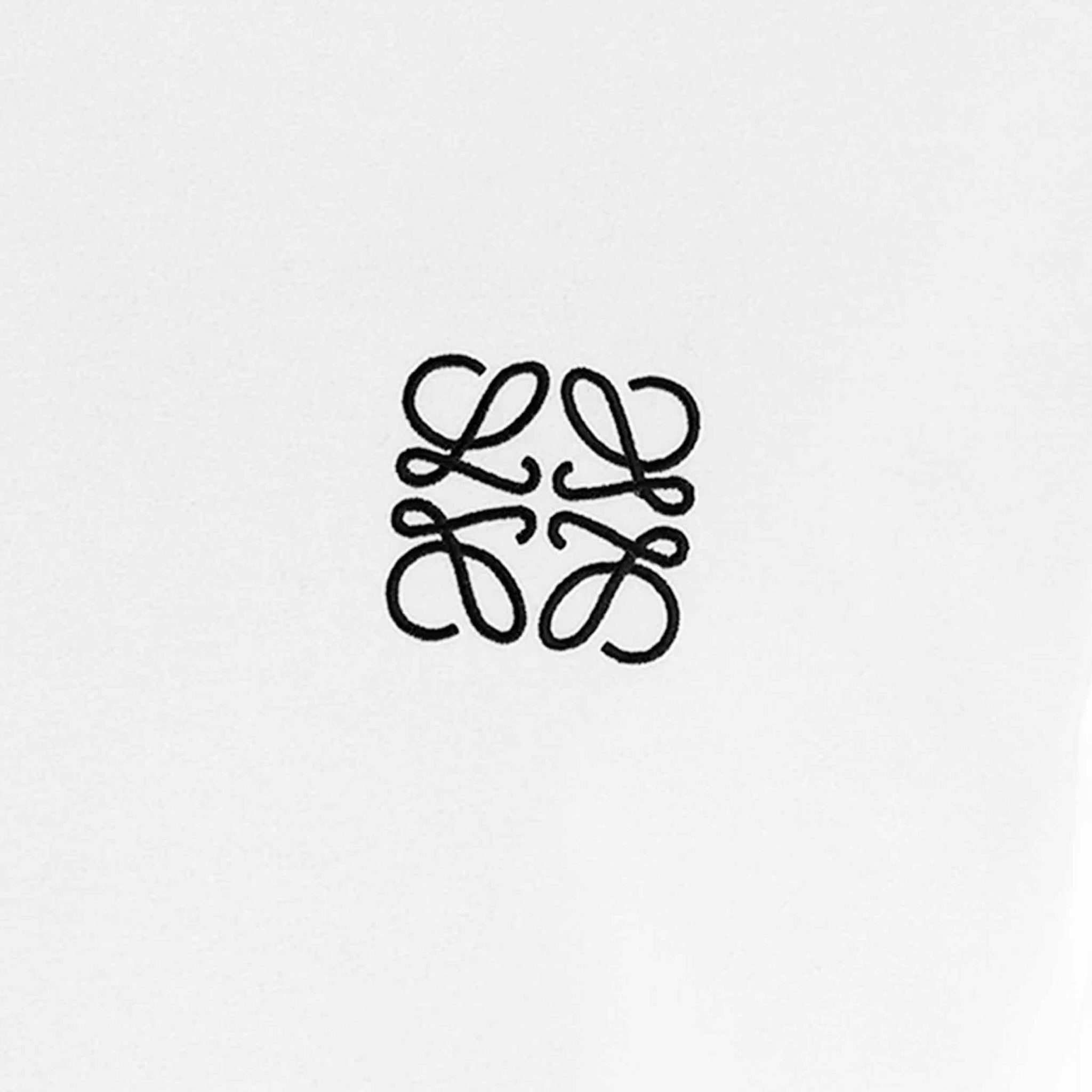 Loewe Small Anagram T-Shirt in White