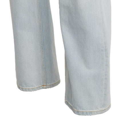 Maison Margiela Cutout High Rise Wide Leg JeansPantsMaison MargielaDPUS Designer Outlet8052707350041BlueIT38Maison Margiela Cutout High Rise Wide Leg Jeans