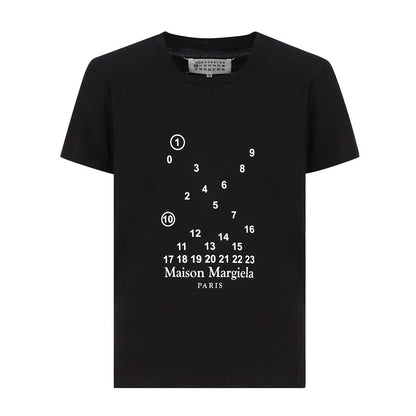 [Maison Margiela] Fitted Numbers Logo T-Shirt BlackMaison MargielaDPUS Designer Outlet8054326686990BlackL[Maison Margiela] Fitted Numbers Logo T-Shirt Black