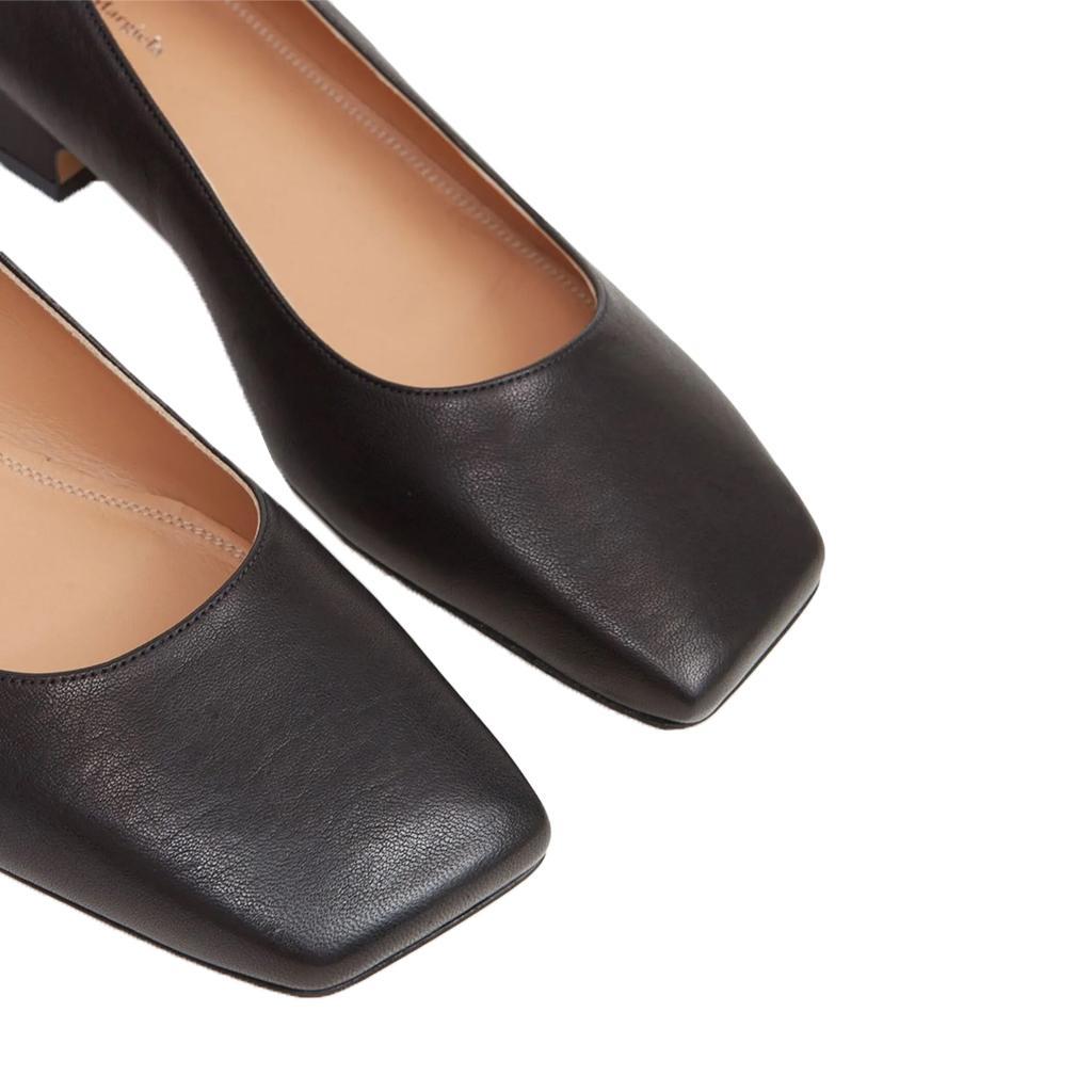 Maison Margiela Four Stitch Square Toe FlatsHeelsMaison MargielaDPUS Designer Outlet0461621854458054326874281BlackEU37Maison Margiela Four Stitch Square Toe Flats