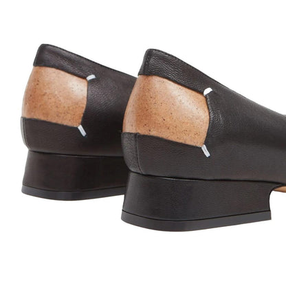 Maison Margiela Four Stitch Square Toe FlatsHeelsMaison MargielaDPUS Designer Outlet0461621854458054326874281BlackEU37Maison Margiela Four Stitch Square Toe Flats