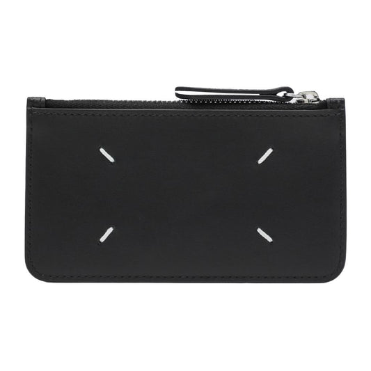 Maison Margiela Four Stitch Zipped Card HolderCardholdersMaison MargielaDPUS Designer Outlet8054326484640BlackOne SizeMaison Margiela Four Stitch Zipped Card Holder