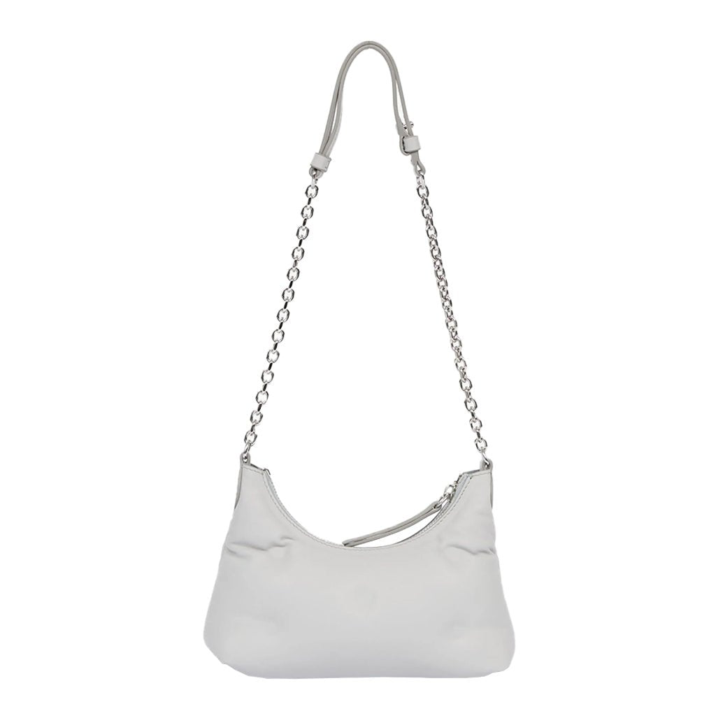 Maison Margiela Glam Slam Hobo Micro BagBagsMaison MargielaDPUS Designer OutletSB1WG0021-P4300-H9677-OS8053460388395GreigeOne SizeMaison Margiela Glam Slam Hobo Micro Bag
