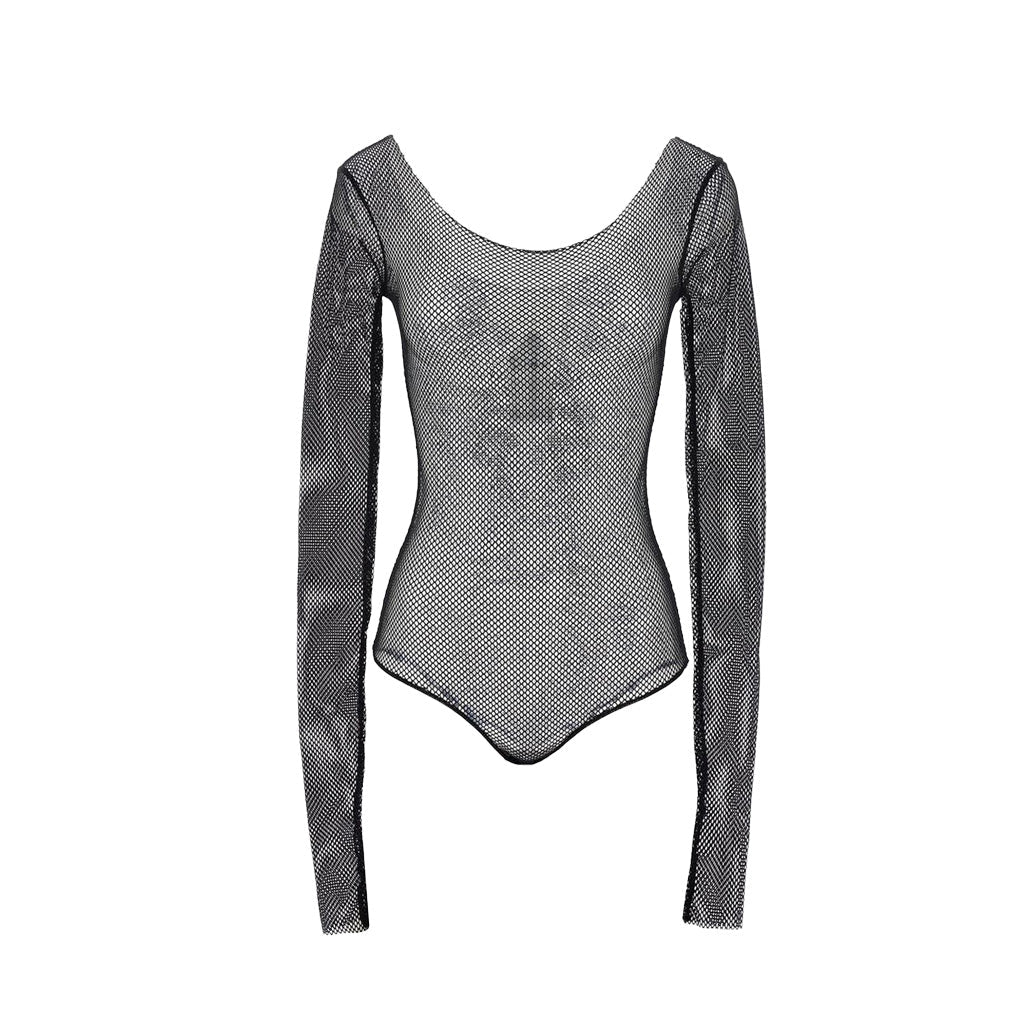 Maison Margiela Mesh Bodysuit BlackTopMaison MargielaDPUS Designer Outlet8053460656401BlackSMaison Margiela Mesh Bodysuit Black