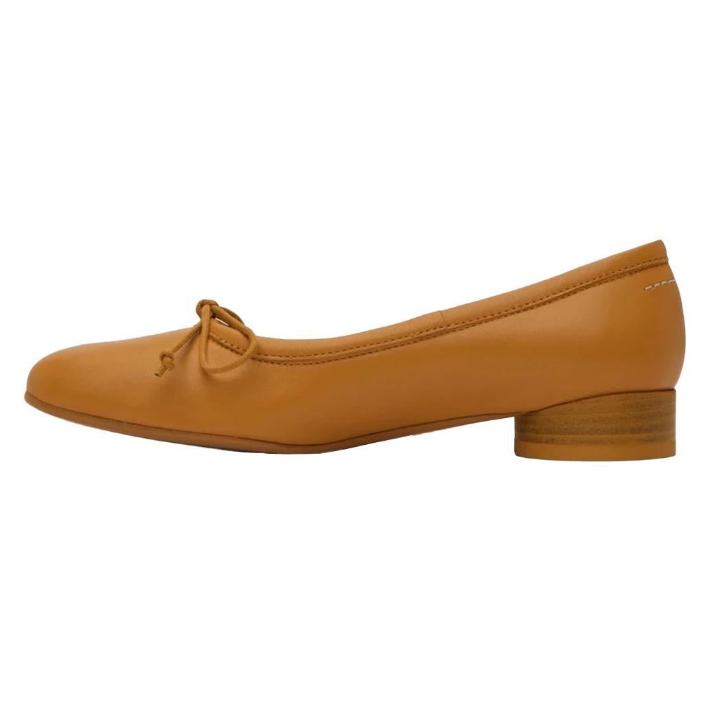 Maison Margiela MM6 Anatomical Ballet FlatsHeelsMaison MargielaDPUS Designer Outlet8053460196310BronzeEU36Maison Margiela MM6 Anatomical Ballet Flats