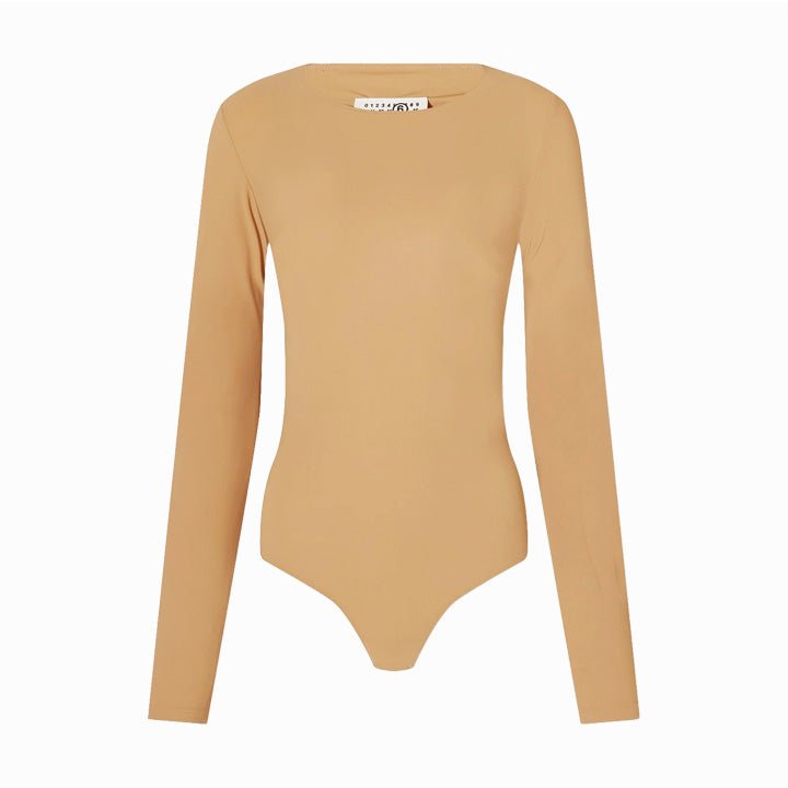 [Maison Margiela] MM6 Jersey Bodysuit CamelMaison MargielaDPUS Designer Outlet8053460490562CamelM[Maison Margiela] MM6 Jersey Bodysuit Camel