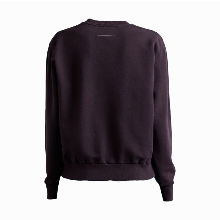 Maison Margiela MM6 Logo Sweatshirt Dark PurpleSweatshirtsMaison MargielaDPUS Designer Outlet8059039145444PurpleIT38Maison Margiela MM6 Logo Sweatshirt Dark Purple