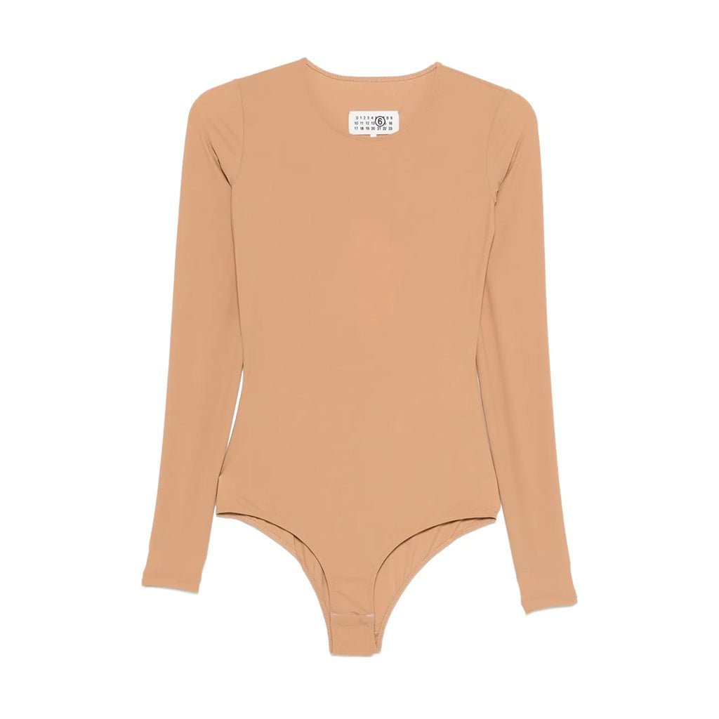 [Maison Margiela] MM6 Long Sleeve Bodysuit CamelMaison MargielaDPUS Designer Outlet8053460335023CamelM[Maison Margiela] MM6 Long Sleeve Bodysuit Camel