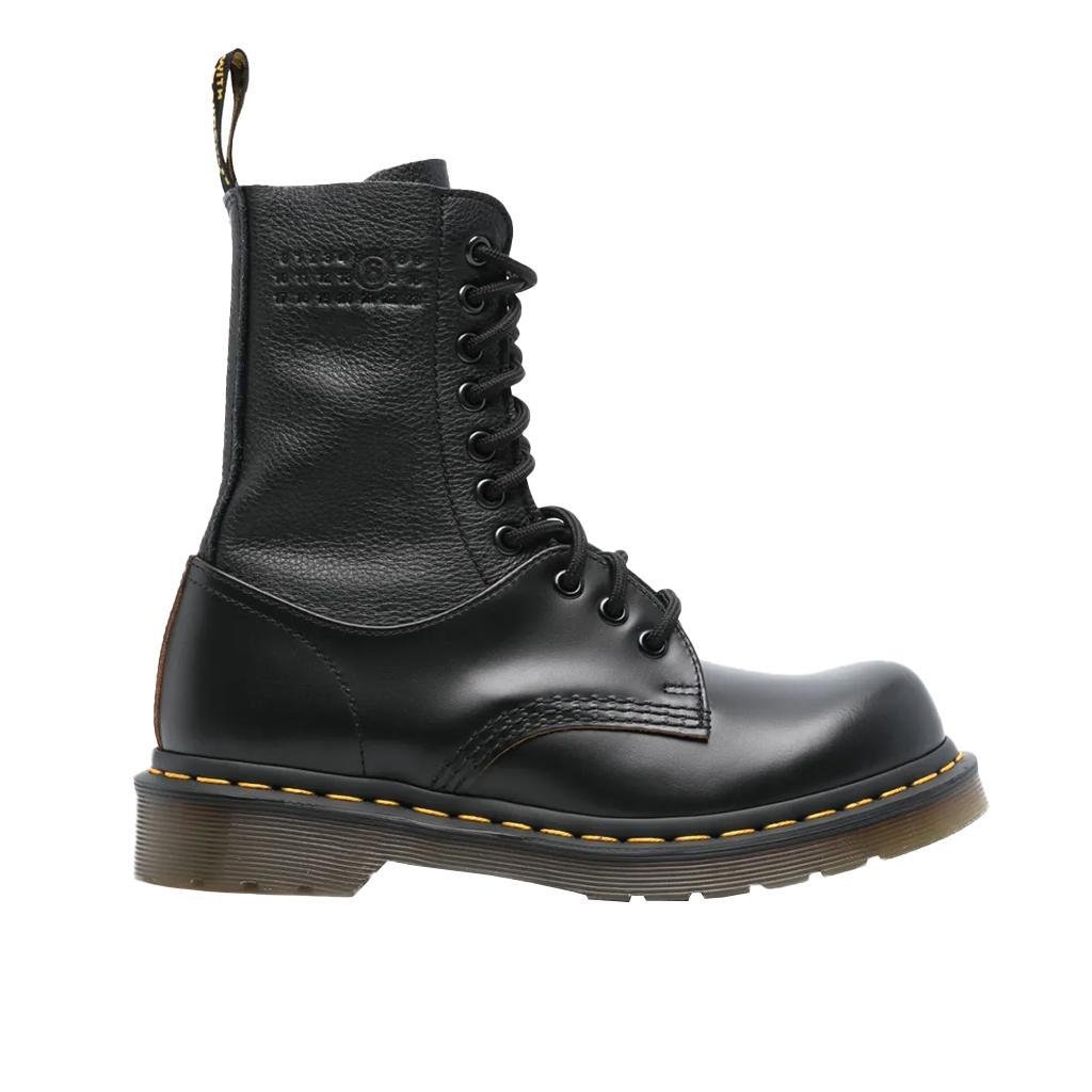 Maison Margiela MM6 x Dr. Martens 10 Eye Twisted And ReimaginedBootsMaison MargielaDPUS Designer Outlet8059039203960blackEU37Maison Margiela MM6 x Dr. Martens 10 Eye Twisted And Reimagined