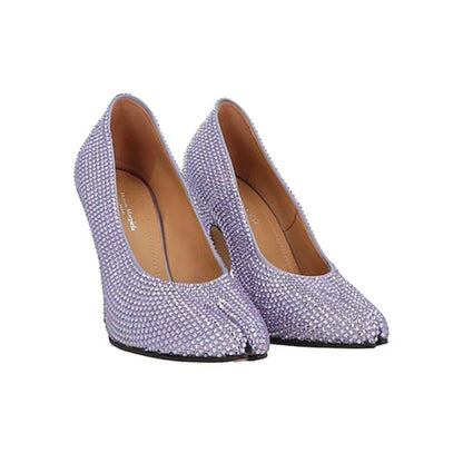 Maison Margiela Tabi Rhinestone PumpsHeelsMaison MargielaDPUS Designer Outlet8053460240426BlackEU37Maison Margiela Tabi Rhinestone Pumps