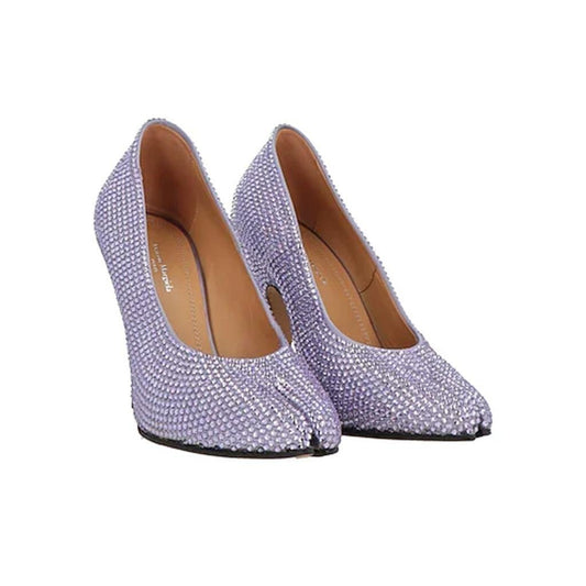 Maison Margiela Tabi Rhinestone PumpsHeelsMaison MargielaDPUS Designer Outlet8053460240426BlackEU37Maison Margiela Tabi Rhinestone Pumps