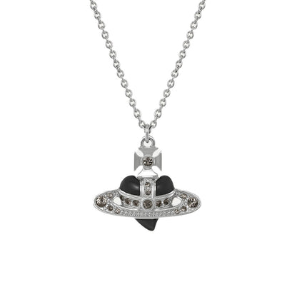 Vivienne Westwood Man. Diamante Heart Pendant