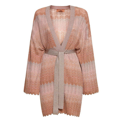 Missoni Belted Cardigan with Greek ZigzagDressesMissoniDPUS Designer Outlet8053147150185MultiIT42Missoni Belted Cardigan with Greek Zigzag