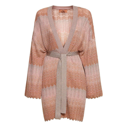 Missoni Belted Cardigan with Greek ZigzagDressesMissoniDPUS Designer Outlet8053147150185MultiIT42Missoni Belted Cardigan with Greek Zigzag
