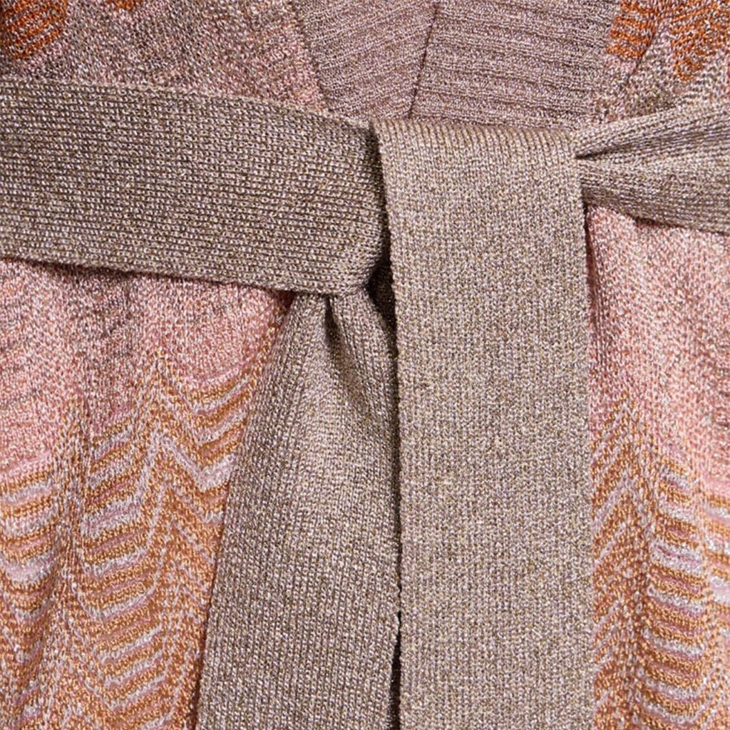 Missoni Belted Cardigan with Greek ZigzagDressesMissoniDPUS Designer Outlet8053147150185MultiIT42Missoni Belted Cardigan with Greek Zigzag