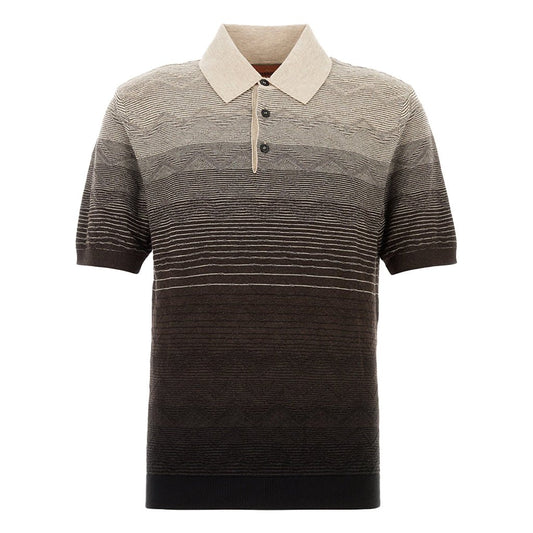 Missoni Embroidered Cotton Polo ShirtPolosMissoniDPUS Designer OutletUS24W20I-BK040W-S80CA-M8053147145129MultiMMissoni Embroidered Cotton Polo Shirt