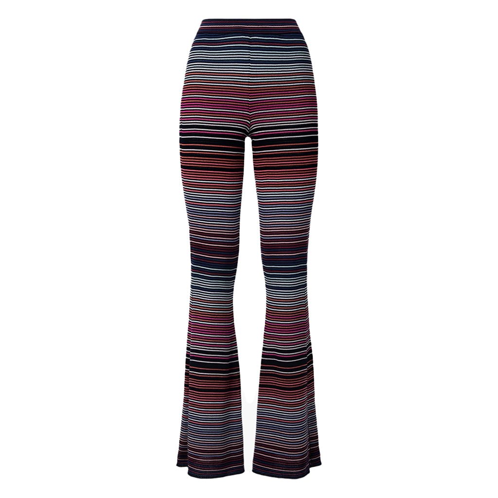 Missoni Flared Striped TrousersTrousersMissoniDPUS Designer Outlet8053147003405Dark TonesIT40Missoni Flared Striped Trousers