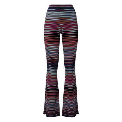 Missoni Flared Striped TrousersTrousersMissoniDPUS Designer Outlet8053147003405Dark TonesIT40Missoni Flared Striped Trousers