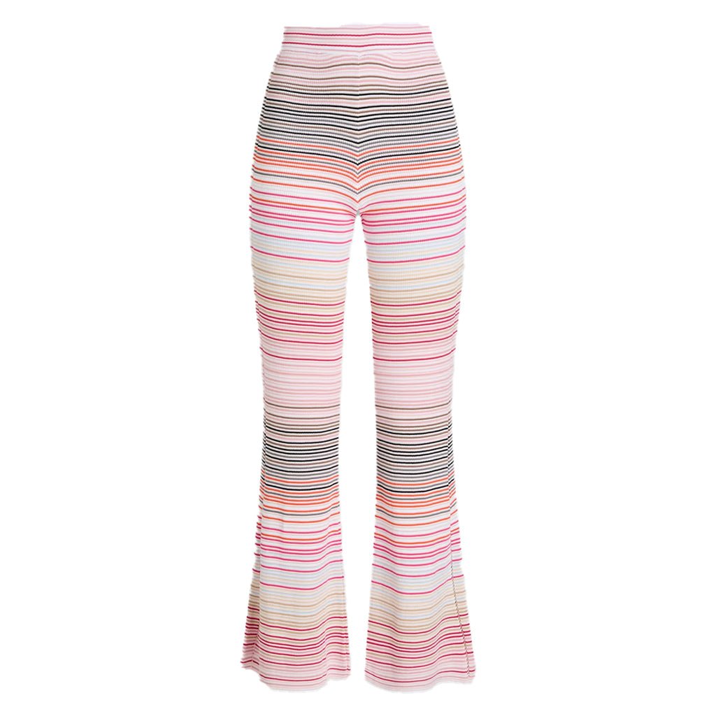 Missoni Flared Striped TrousersTrousersMissoniDPUS Designer Outlet8053147069753Light TonesIT40Missoni Flared Striped Trousers