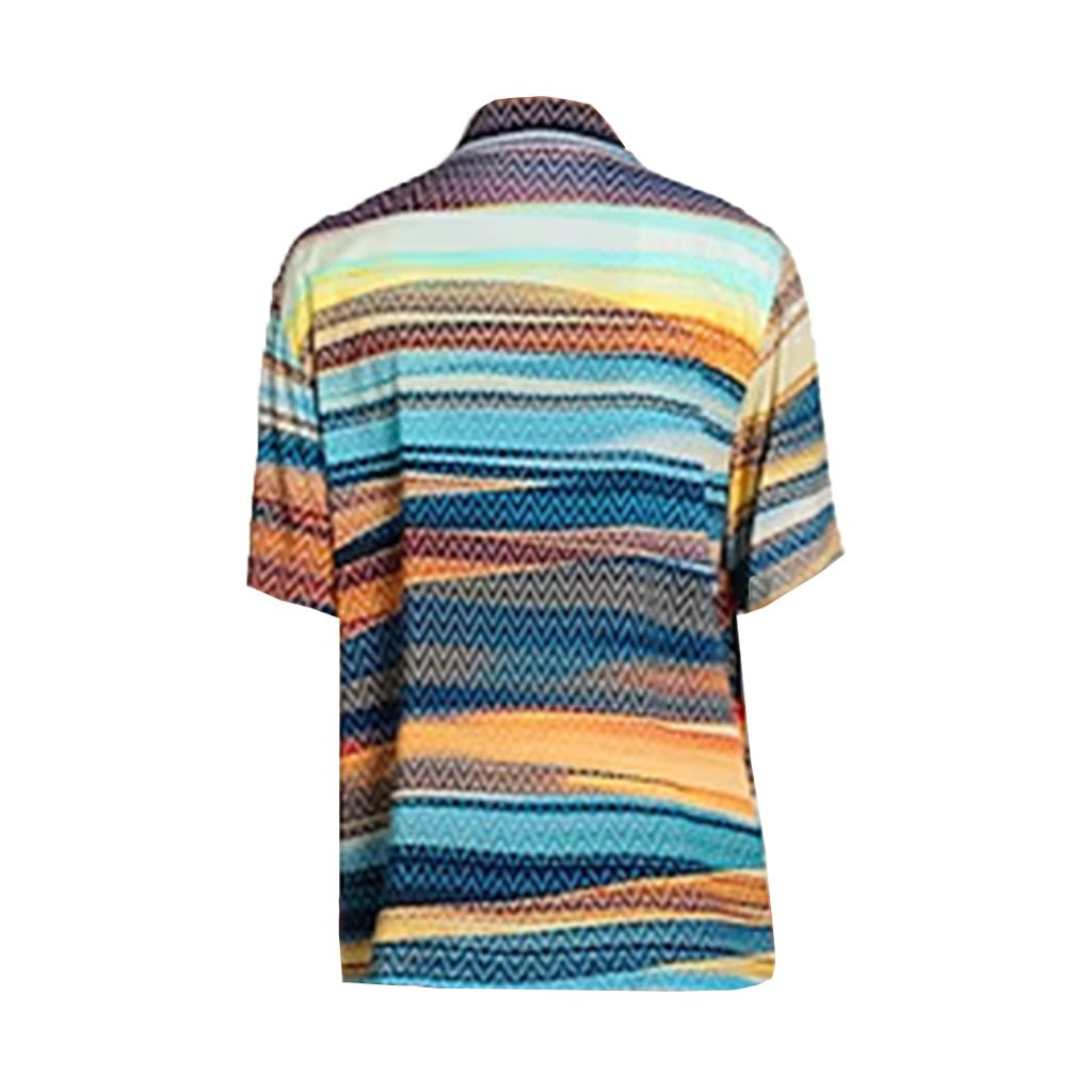 Missoni Gradient Zig Zag Bowling ShirtShirtMissoniDPUS Designer Outlet8053147479002MultiLMissoni Gradient Zig Zag Bowling Shirt