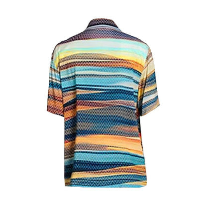 Missoni Gradient Zig Zag Bowling ShirtShirtMissoniDPUS Designer Outlet8053147479002MultiLMissoni Gradient Zig Zag Bowling Shirt