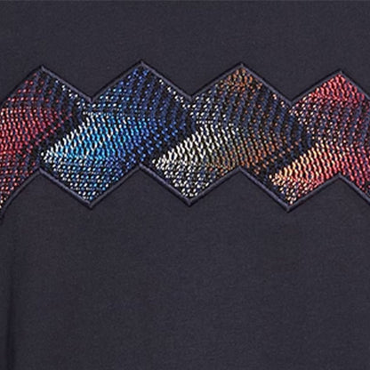 Missoni Gradient Zigzag T-ShirtT-ShirtsMissoniDPUS Designer Outlet8053147516981Navy BlueSMissoni Gradient Zigzag T-Shirt