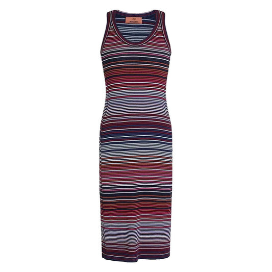 Missoni Long Striped DressDressesMissoniDPUS Designer OutletDS24SG1A-BK033T-SM9AU-428053147060842Dark TonesIT42Missoni Long Striped Dress