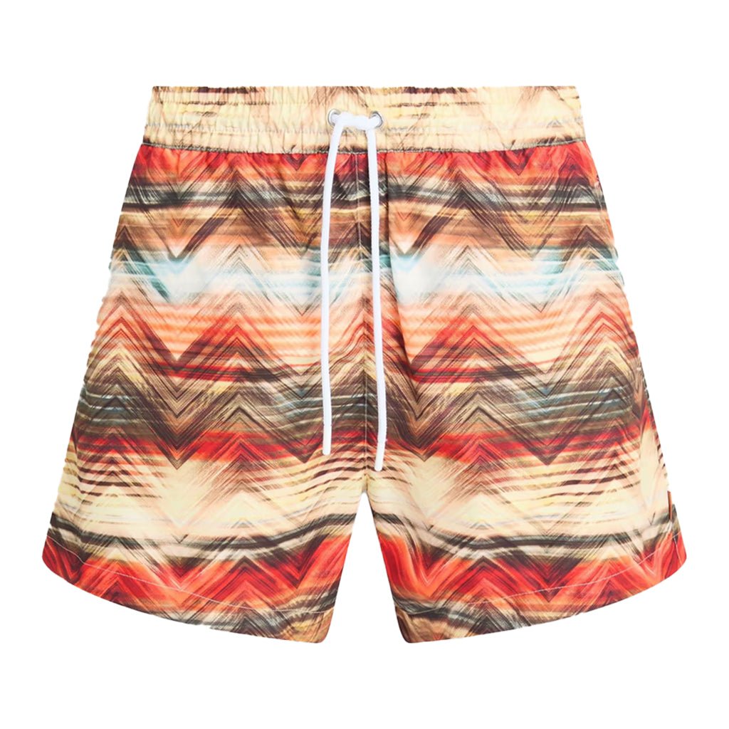 Missoni Macro Zigzag Dégradé SwimshortsSwimshortsMissoniDPUS Designer Outlet8053147215136OrangeMMissoni Macro Zigzag Dégradé Swimshorts