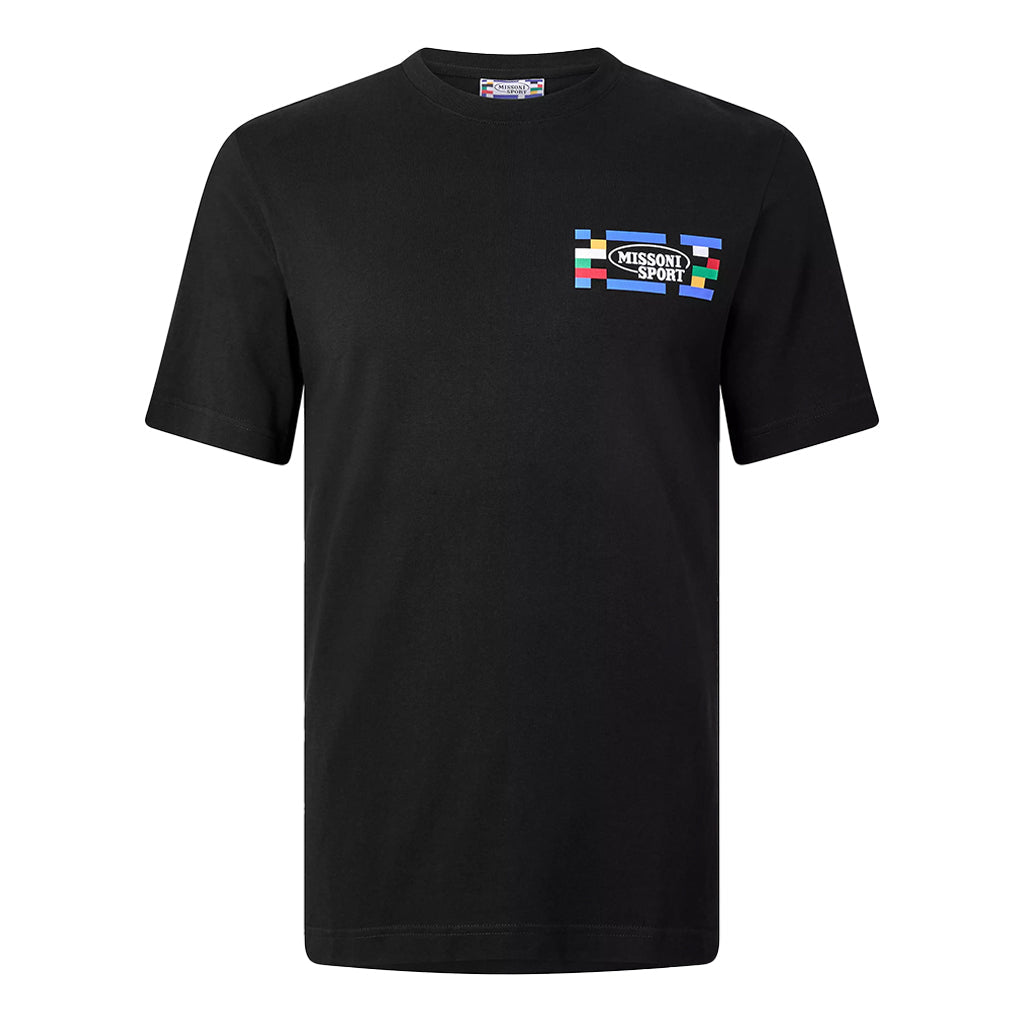 Missoni Missoni Sport Logo Crewneck T-ShirtT-ShirtsMissoniDPUS Designer Outlet8051575716652BlackSMissoni Missoni Sport Logo Crewneck T-Shirt